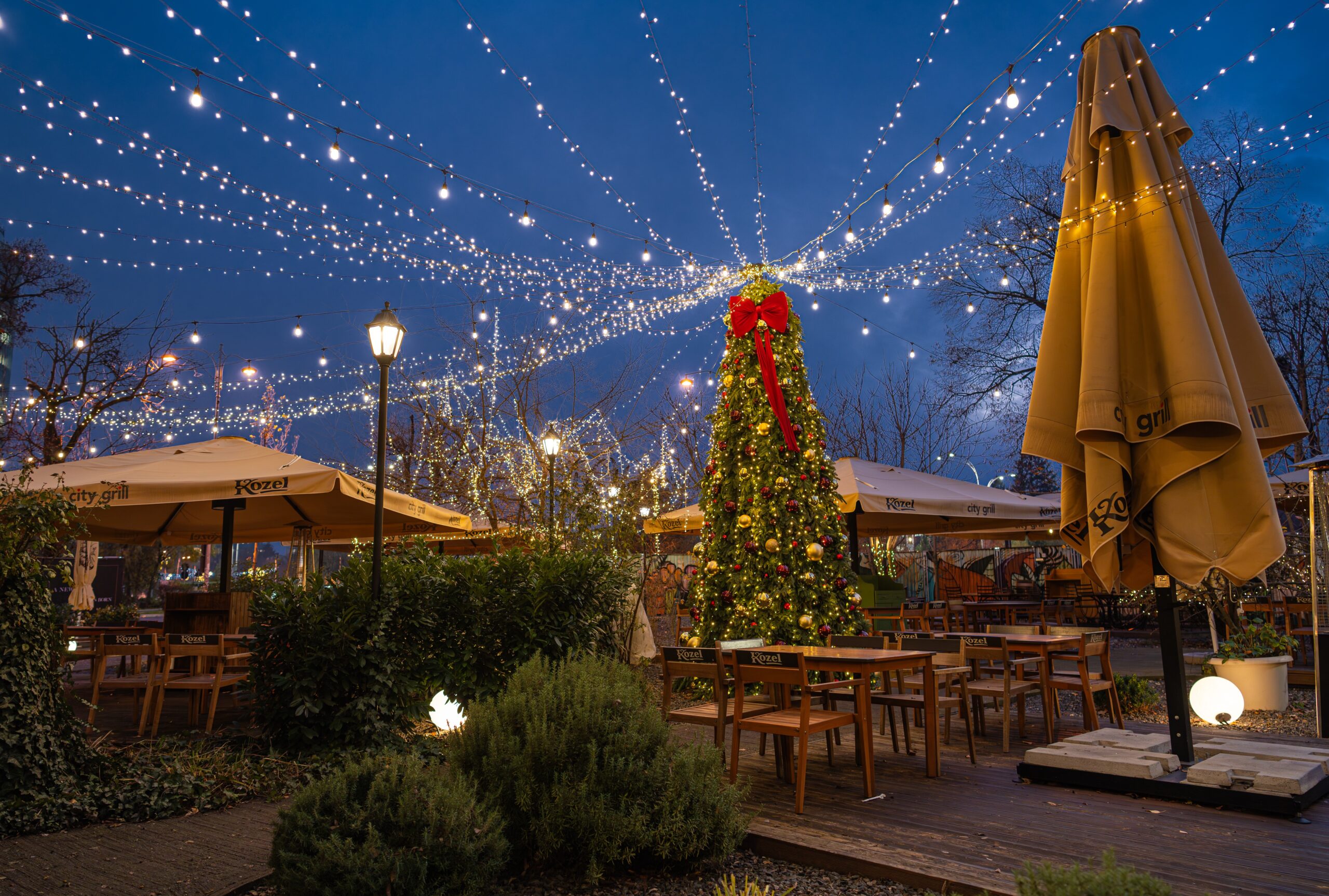 Amenajare festivă la City Grill Primăverii